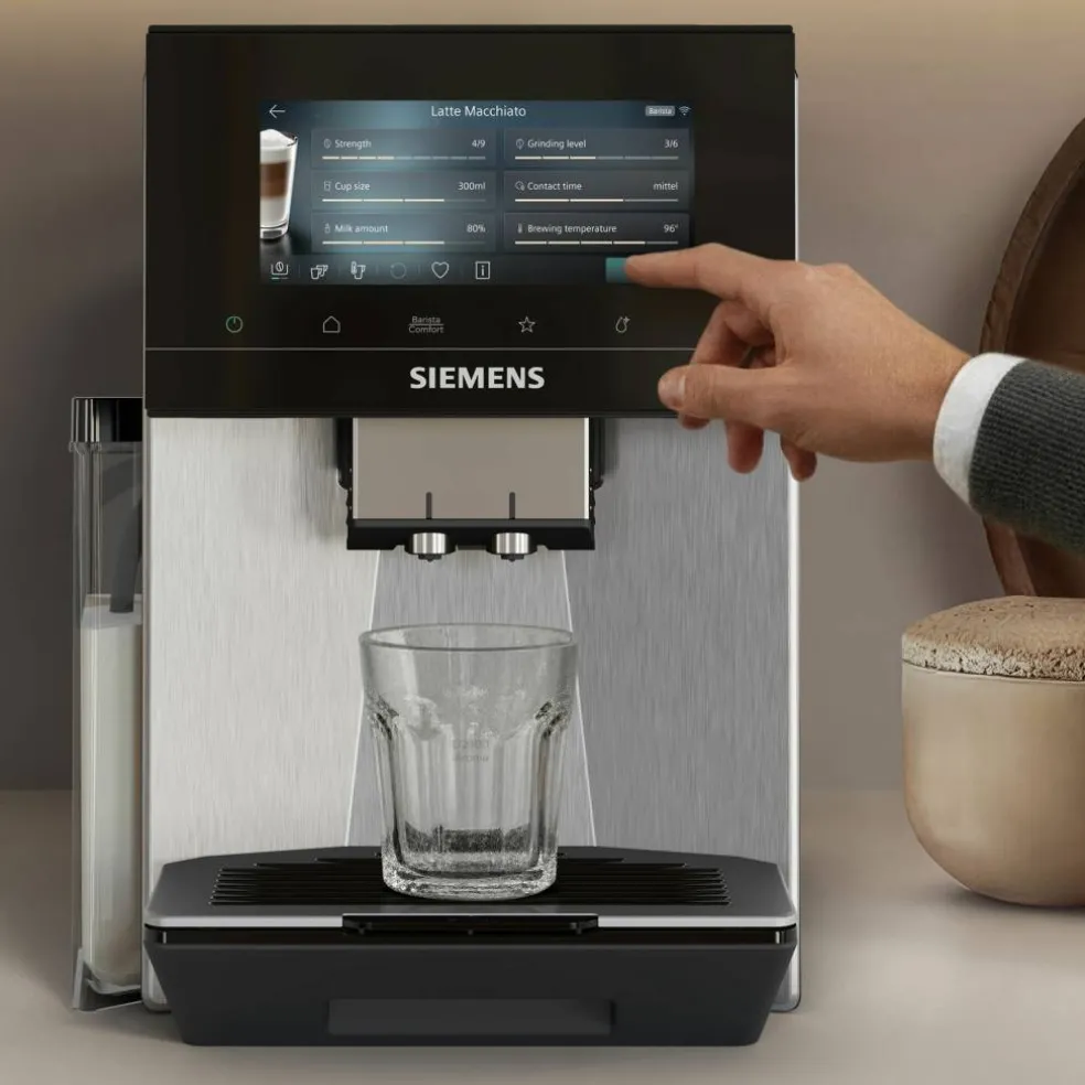 EQ900 iAroma TQ923E43 helautomatisk espressomaskin, inox