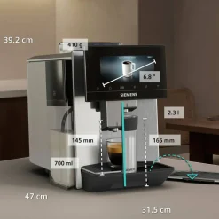 EQ900 plus iAroma TQ923EZ3 helautomatisk espressomaskin, inox