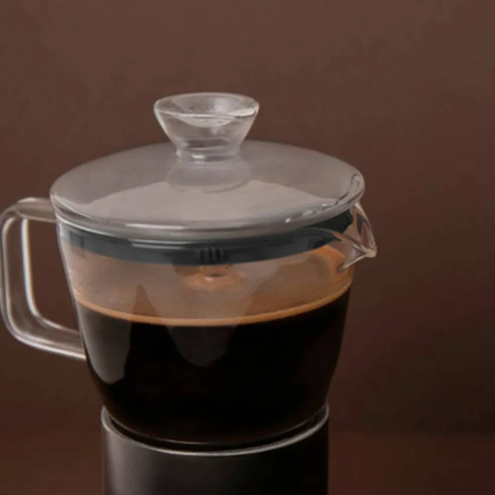 Espressokanne, svart