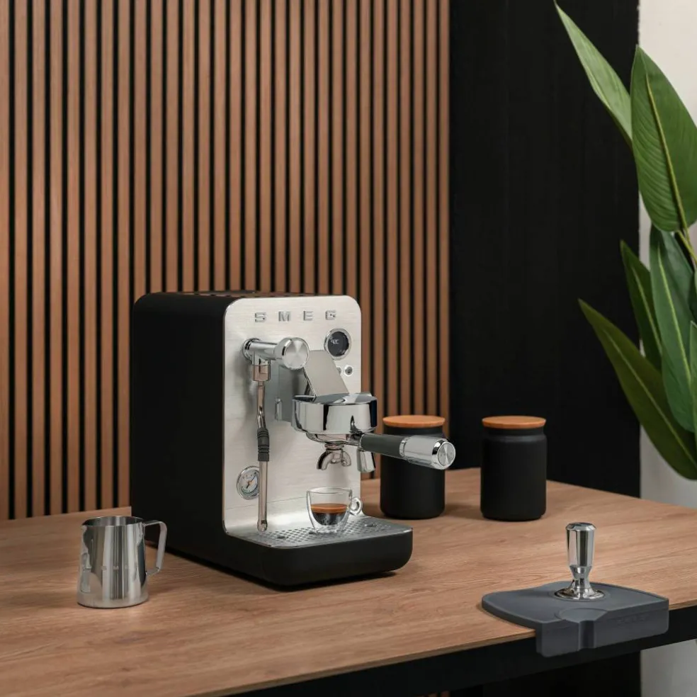 Espressomaskin, hvit