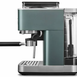 Espressomaskin med kaffekvern, juniper