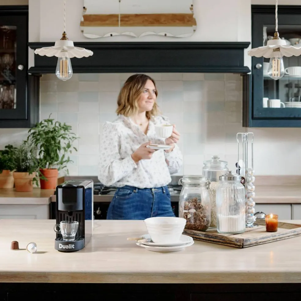 Espressomaskin 2,0, svart