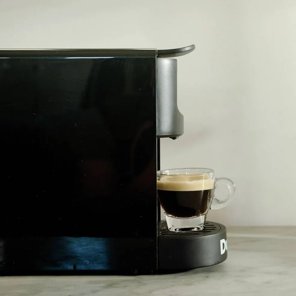 Espressomaskin 2,0, svart