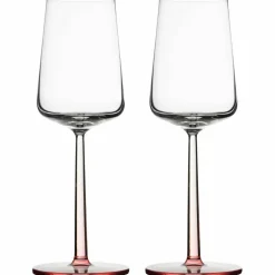 Essence hvitvinsglass 33 cl rose, 2-pakning