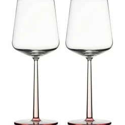 Essence rødvinsglass 45 cl rose, 2-pakning