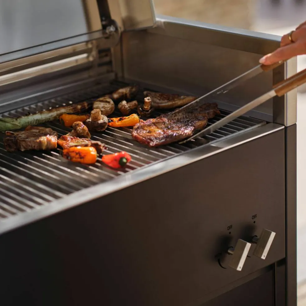 Essentials gassgrill, beluga black