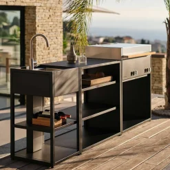 Essentials sideboard 94 cm, rustfritt stål