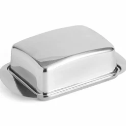 Essential Steel smørkrukke, rustfritt stål