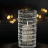 Ethno vase 23 cm, klar