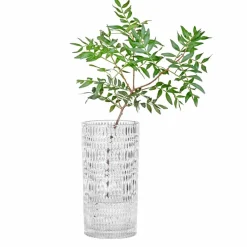 Ethno vase 23 cm, klar