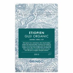 Etiopia Guji økologiske hele kaffebønner 250 g