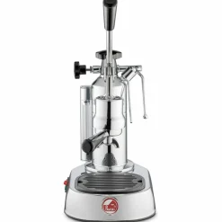 Europiccola Lusso Espressomaskin, 0,8 liter, Rustfritt stål med svart håndtak LPLELQ01EU