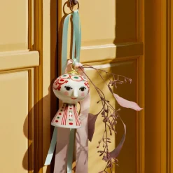 Eva juledekorasjon 2025 7,5 cm, blå