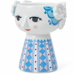 Eva lysestake 9.5 cm, blå
