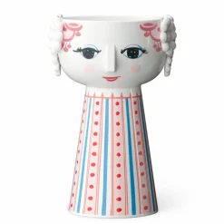 Eva lysestake 14 cm, rød