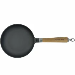 Exclusive Line støpejernspanne med rund kant, 20 cm — eik