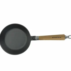 Exclusive Line støpejernspanne med rund kant, 20 cm — eik