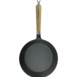 Exclusive Line støpejernspanne med rund kant, 20 cm — eik
