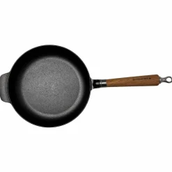 Exclusive Line støpejernspanne med rund kant, 20 cm — eik