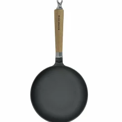 Exclusive Line støpejernspanne med rund kant, 20 cm — eik