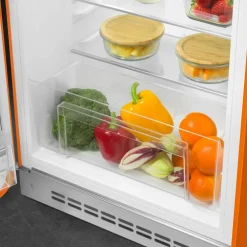 FAB10LBL6 kjøleskap med fryserom, creme