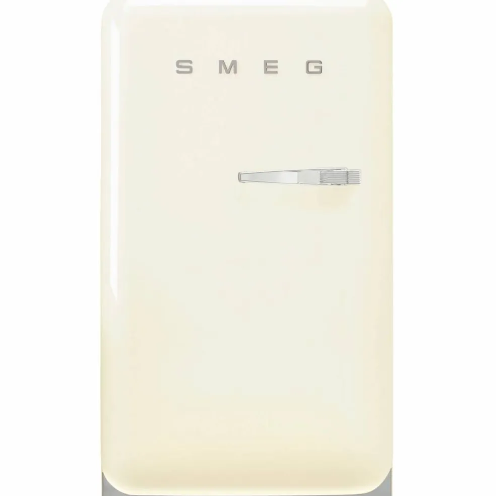 FAB10LBL6 kjøleskap med fryserom, creme