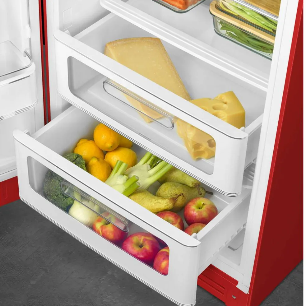 FAB28LWH6 Kjøleskap Med Fryserom 153cm Venstrehengt Hvit