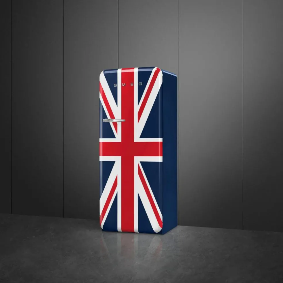 FAB28RDUJ6 Kjøleskap med Fryser 153cm Høyrehengt Union Jack