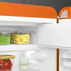 FAB10ROR6 kjøleskap med fryserom, pastellblå