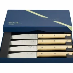 Facette bordkniv 4-pakning, ask