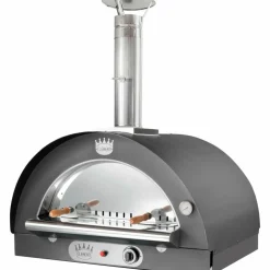 Family Gas Pizzaovn 60x60 cm, Antrasitt