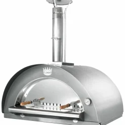 Family Vedfyrt Pizzaovn 80x60 cm, Rustfritt stål