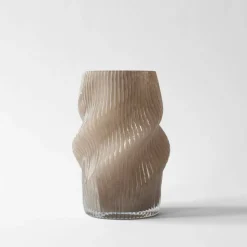 Fano vase 25 cm, taupe