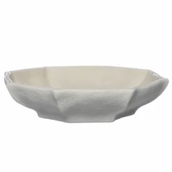 Fat 17 cm, naturhvit