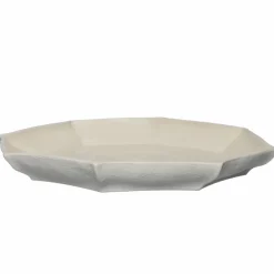 Fat 17 cm, naturhvit