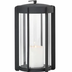 Firefly lanterne 25 cm, svart