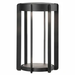 Firefly LED-lanterne, svart aluminium