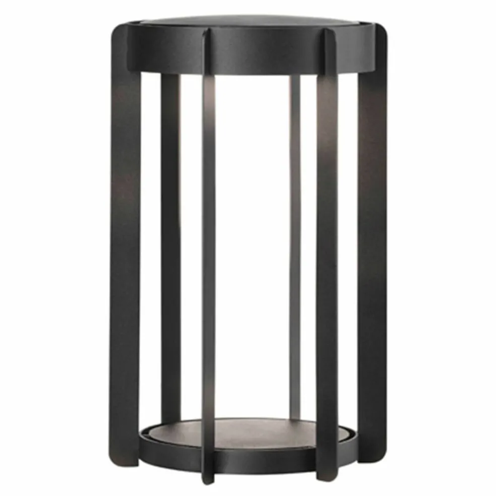 Firefly LED-lanterne, svart aluminium