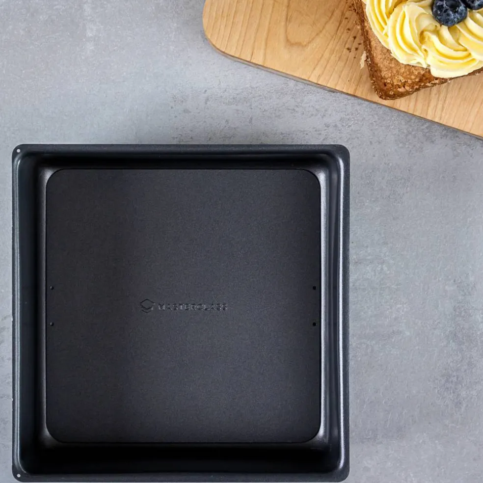 Firkantet Bakeform Avtagbar Bunn Non-stick 15 cm