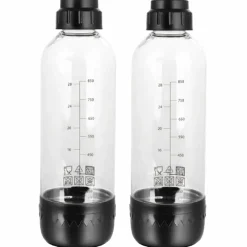Flasker til kullsyremaskin 1 liter, 2 stk.
