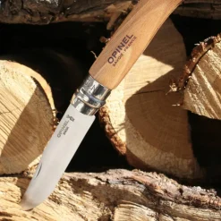 Foldekniv No 8, 8,5 cm Bøk