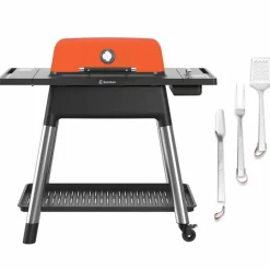 FORCE Gen III gassgrill med redskapssett, svart