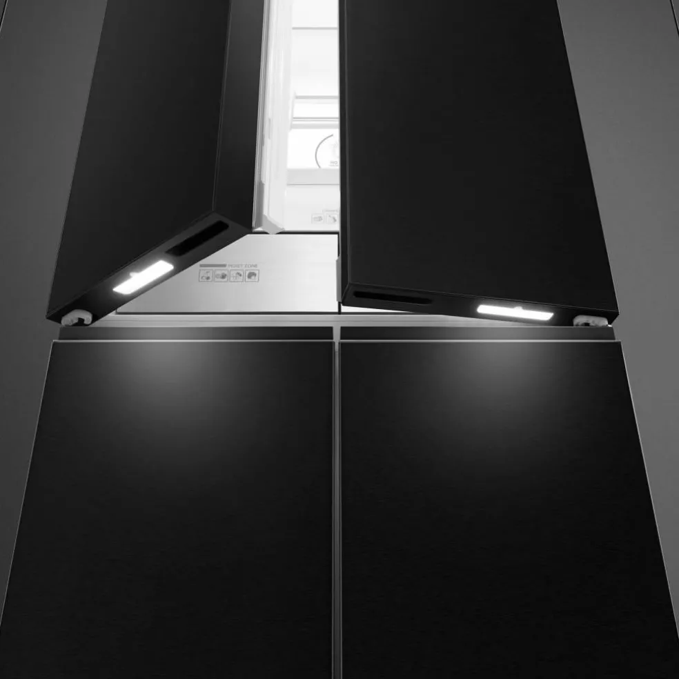 FQI60KD French Door kjøleskap, svart