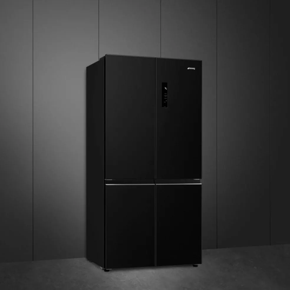 FQI60KD French Door kjøleskap, svart
