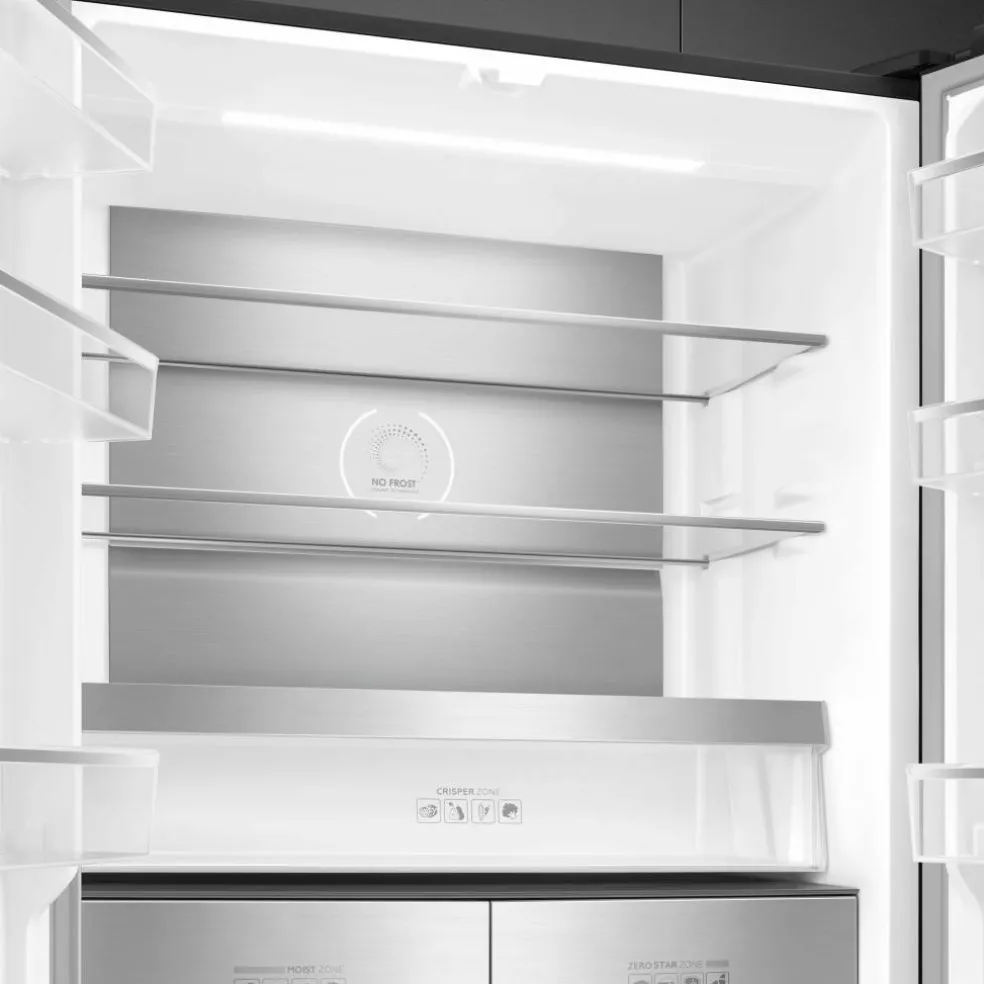 FQI60KD French Door kjøleskap, svart