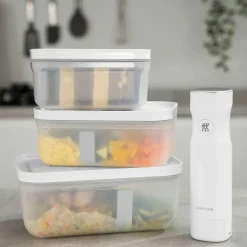 Fresh & Save vakuummatboks 1 liter, Large flat