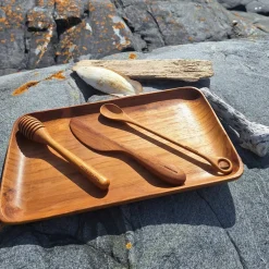 Frokostsett 4 deler, teak