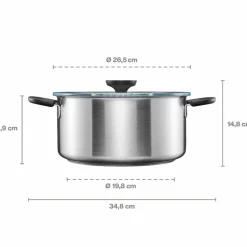 Functional Form gryte 5 liter, rustfritt stål