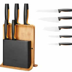 Functional Form knivblokk med 5 kniver, plast