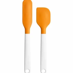 Functional Form spatel og slikkepott, hvit/oransje